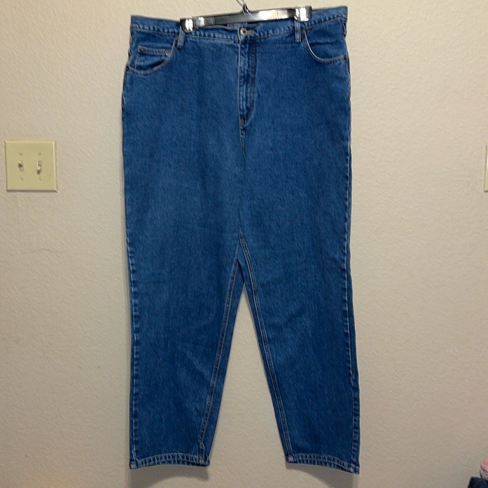 3/$15. Bundle sale! Carolina Blues Women's Denim Blue Jeans Sz 22W - Picture 3 of 16